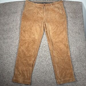 Polo Ralph Lauren Preston Corduroy Pants Tan Mens Size 40x32 Straight Fit
